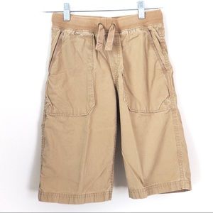 LANDS END Khaki Cargo Shorts